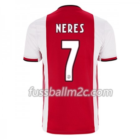 Fußballtrikots Ajax Amsterdam David Neres 7 Heim Trikotsatz 2019-2020